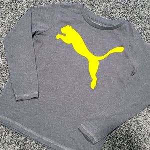 Boys Puma sz 8 long sleeve shirt